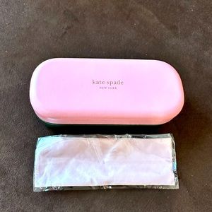 Authentic Kate Spade Sunglass Case with Cloth